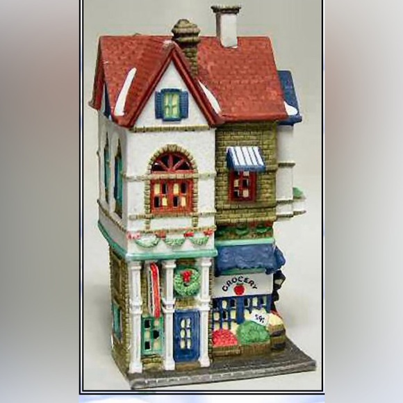 🎄Department 56🎄Heritage Village Collection “Corner Grocer” - Picture 1 of 9